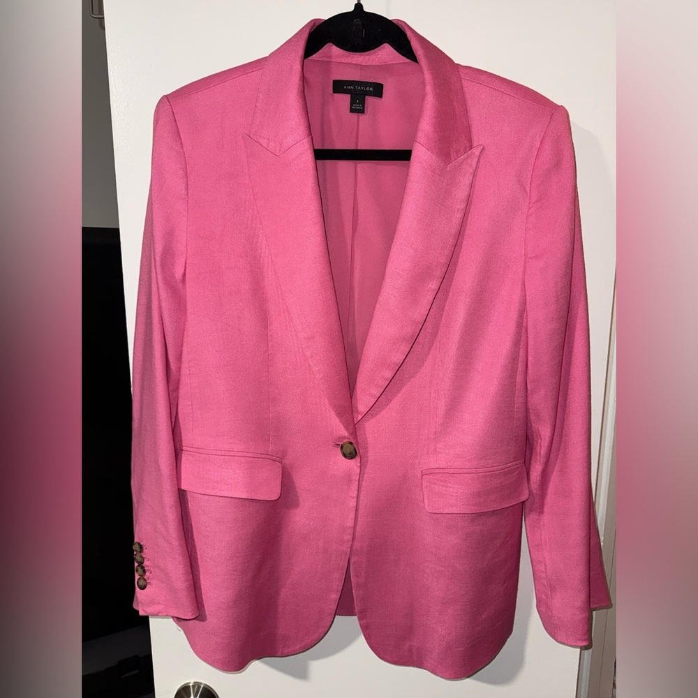 Ann Taylor Pink Blazer
